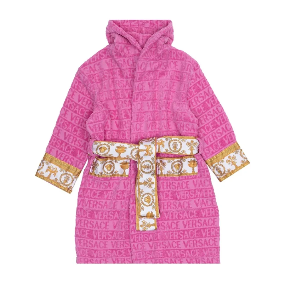 Versace Badjas met capuchon