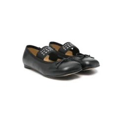 MM6 Maison Margiela Ballerina'S^Ballerine met band met logo en strik