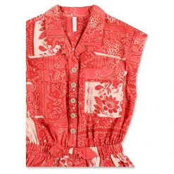 Zimmermann Bandana Print Playsuit Outerwear AW25