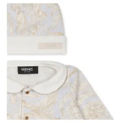 Versace Bodysuits & Sets^Baroque Print Babygrow en Hoed Set