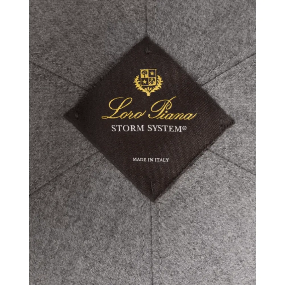 Heren Loro Piana Baseball Cap Cashmere - Storm System®