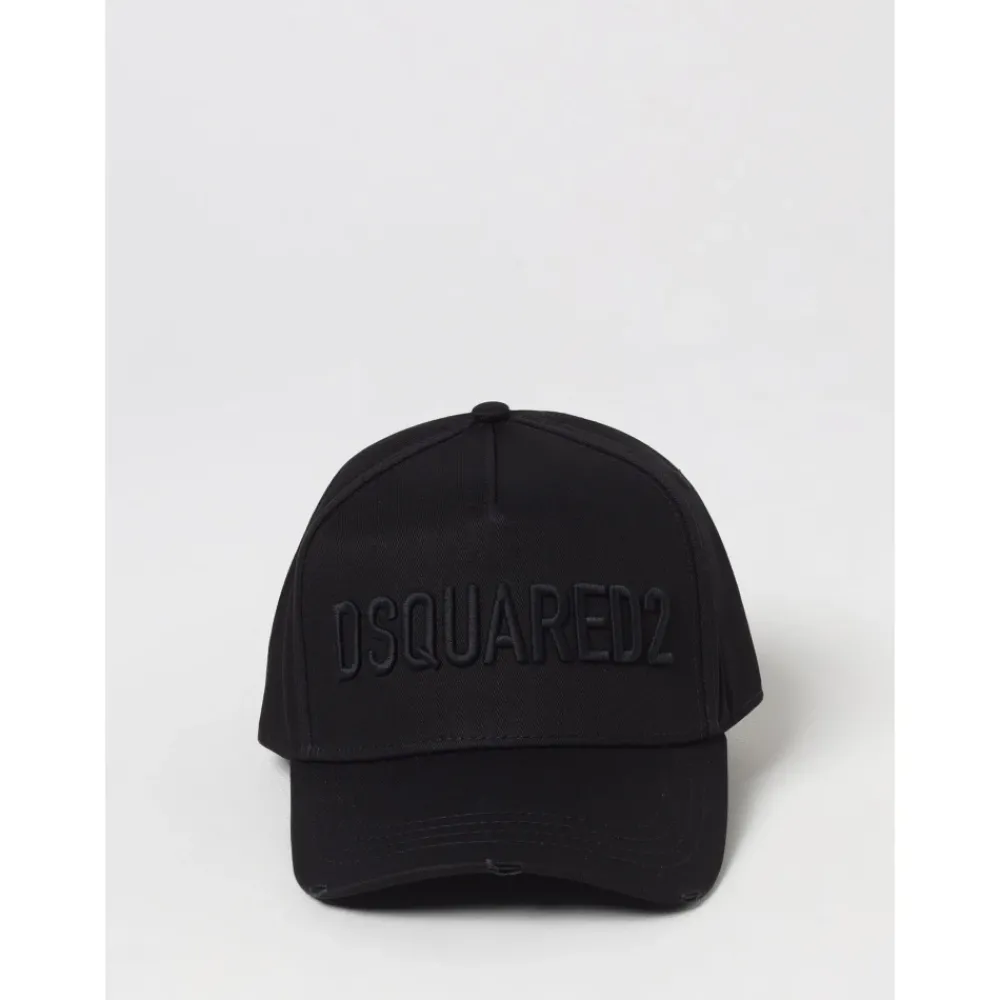 Heren Dsquared2 Petten^Baseball Cap voor sportieve stijl