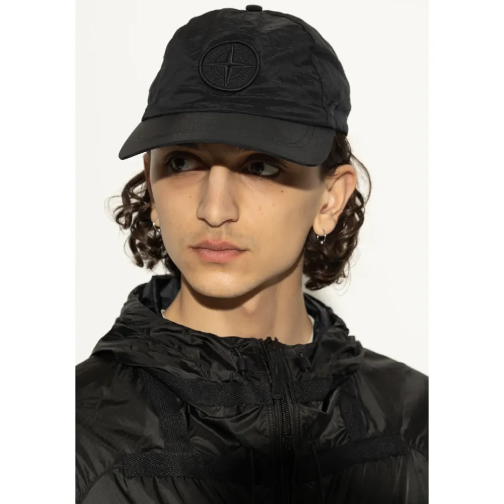 Heren Stone Island Baseballpet