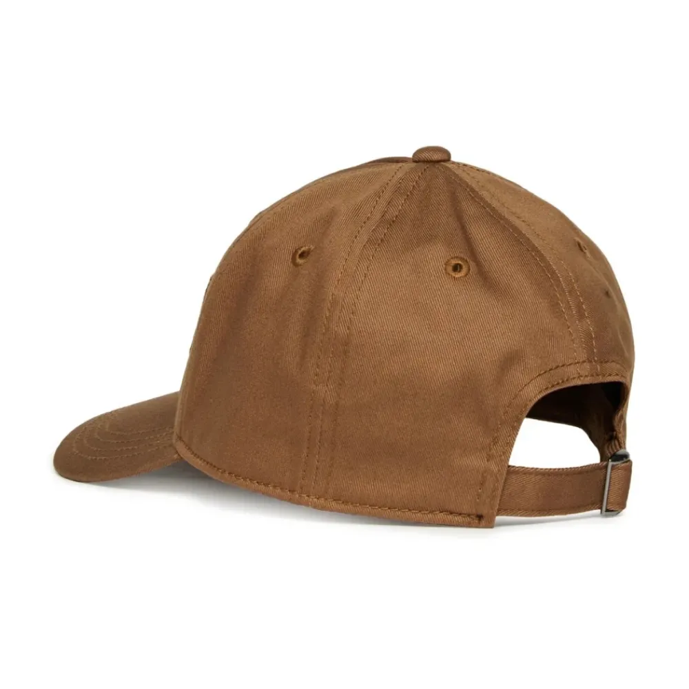 N21 Baseballpet in Gabardine met Geborduurd Logo