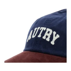 Heren Autry Petten^Baseballpet met logo in fluweel
