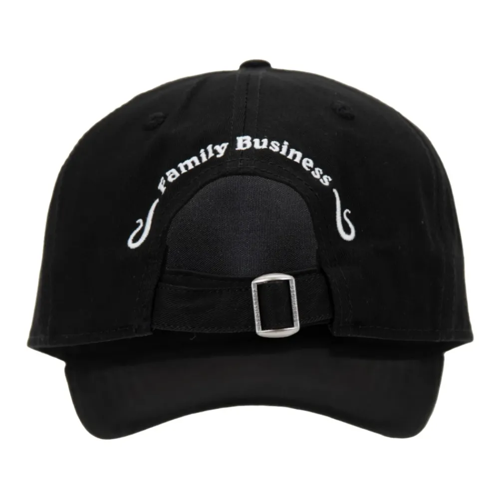 Heren Dsquared2 Baseballpet met reliëf en gespsluiting