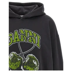 DAMES Ganni Basic Jersey Cherry Hoodie