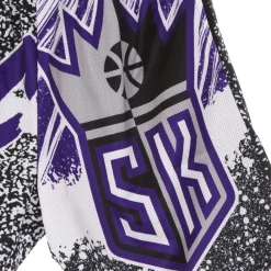 Mitchell & Ness Trainingsbroeken^Basketbal shorts manba jumbotron gesublimeerde mesh shorts hardhouten klassiekers sackin