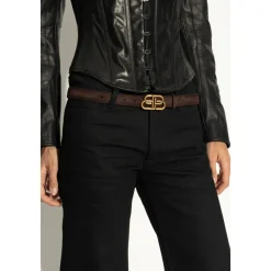 DAMES Balenciaga Riemen^BB Logo Riem