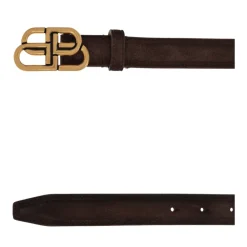 DAMES Balenciaga Riemen^BB Logo Riem
