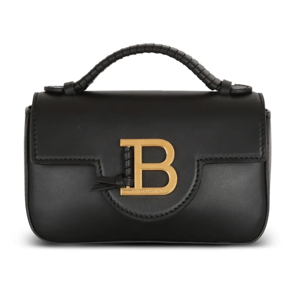 DAMES Balmain Heuptassen^B-Buzz mini leren tas