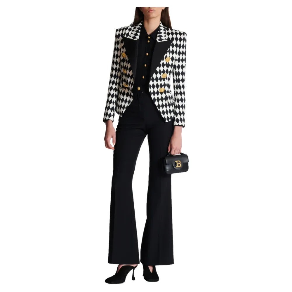 DAMES Balmain Heuptassen^B-Buzz mini leren tas