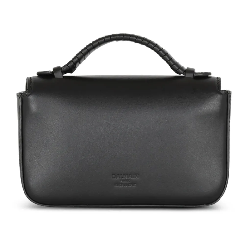 DAMES Balmain Heuptassen^B-Buzz mini leren tas