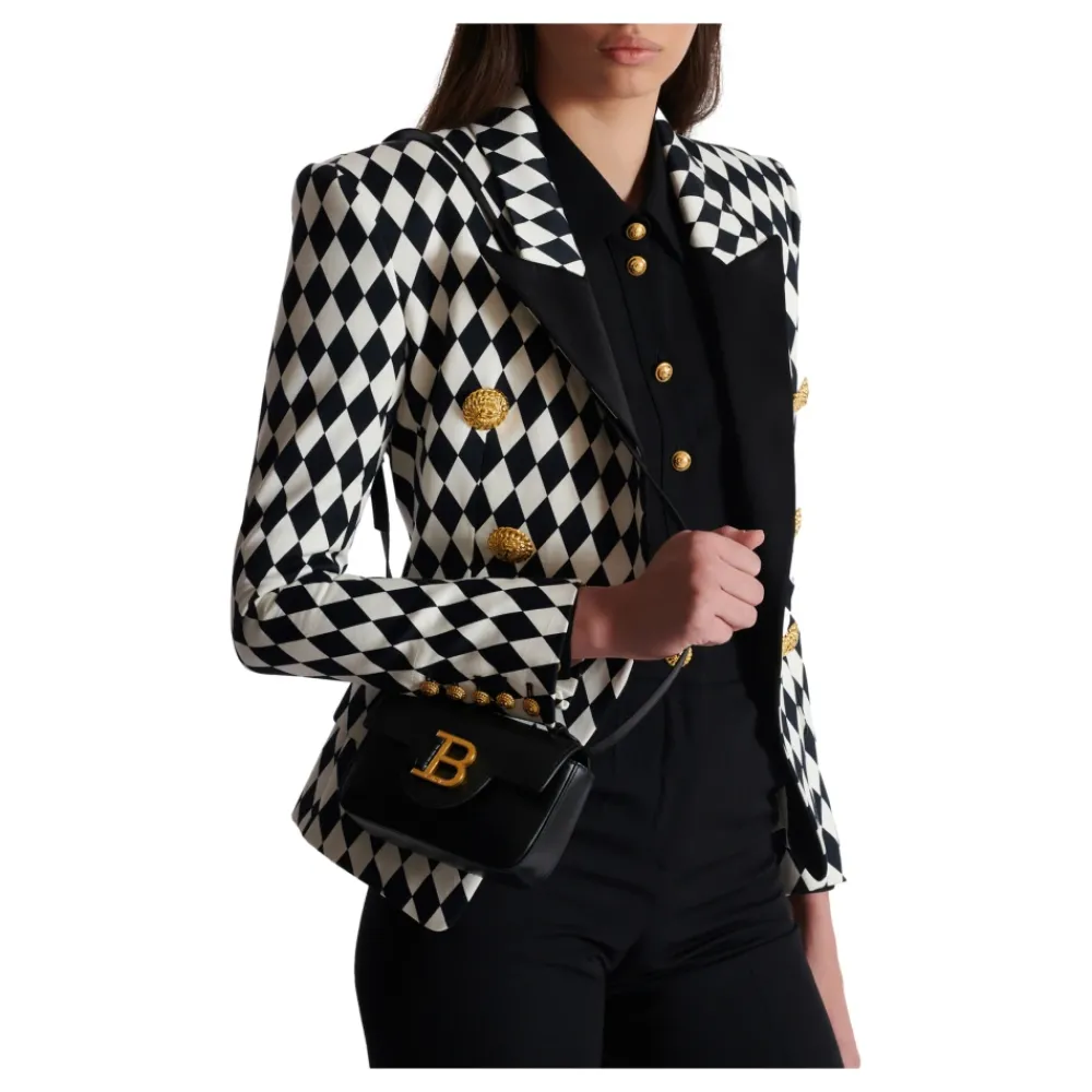 DAMES Balmain Heuptassen^B-Buzz mini leren tas