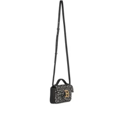 DAMES Balmain Heuptassen^B-Buzz mini monogram jacquard tas