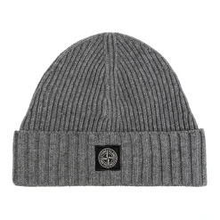 Stone Island Mutsen En Petten^Beanie met Kompas Patch