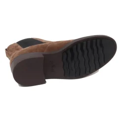 DAMES Hogan Chelseaboots^Beatles Suède Laars Schoen Elastische Stijl