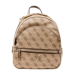 DAMES Guess Bedrukte Rugzak met Rits en Meerdere Zakken