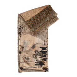 DAMES Pierre-Louis Mascia Bedrukte Sjaal