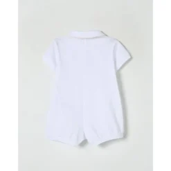 Il Gufo Bodysuits & Sets^Beer Geborduurde Baby Romper