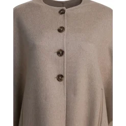DAMES Max Mara Truien & Vesten^Cashmere Midi Cape AW25