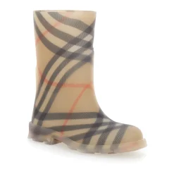Burberry Check Motief Rubber Laarzen
