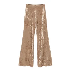 DAMES Forte Forte Broeken^Elastische Taille Flare Broek