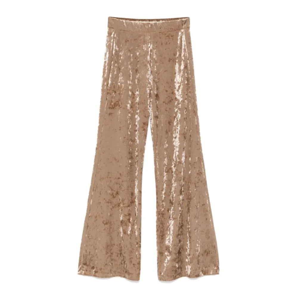 DAMES Forte Forte Broeken^Elastische Taille Flare Broek