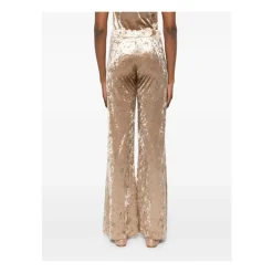 DAMES Forte Forte Broeken^Elastische Taille Flare Broek