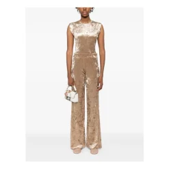 DAMES Forte Forte Broeken^Elastische Taille Flare Broek