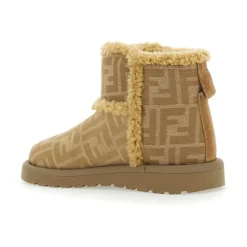 Fendi Enkellaarsjes met FF Motief