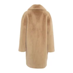 DAMES STAND STUDIO Trenchcoats & Mantels^Faux Fur Cocoon Coat