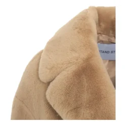 DAMES STAND STUDIO Trenchcoats & Mantels^Faux Fur Cocoon Coat