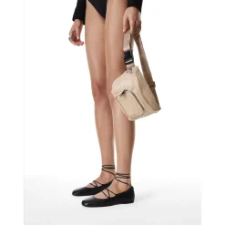 DAMES Kazar Studio heuptas met reliëfpatroon