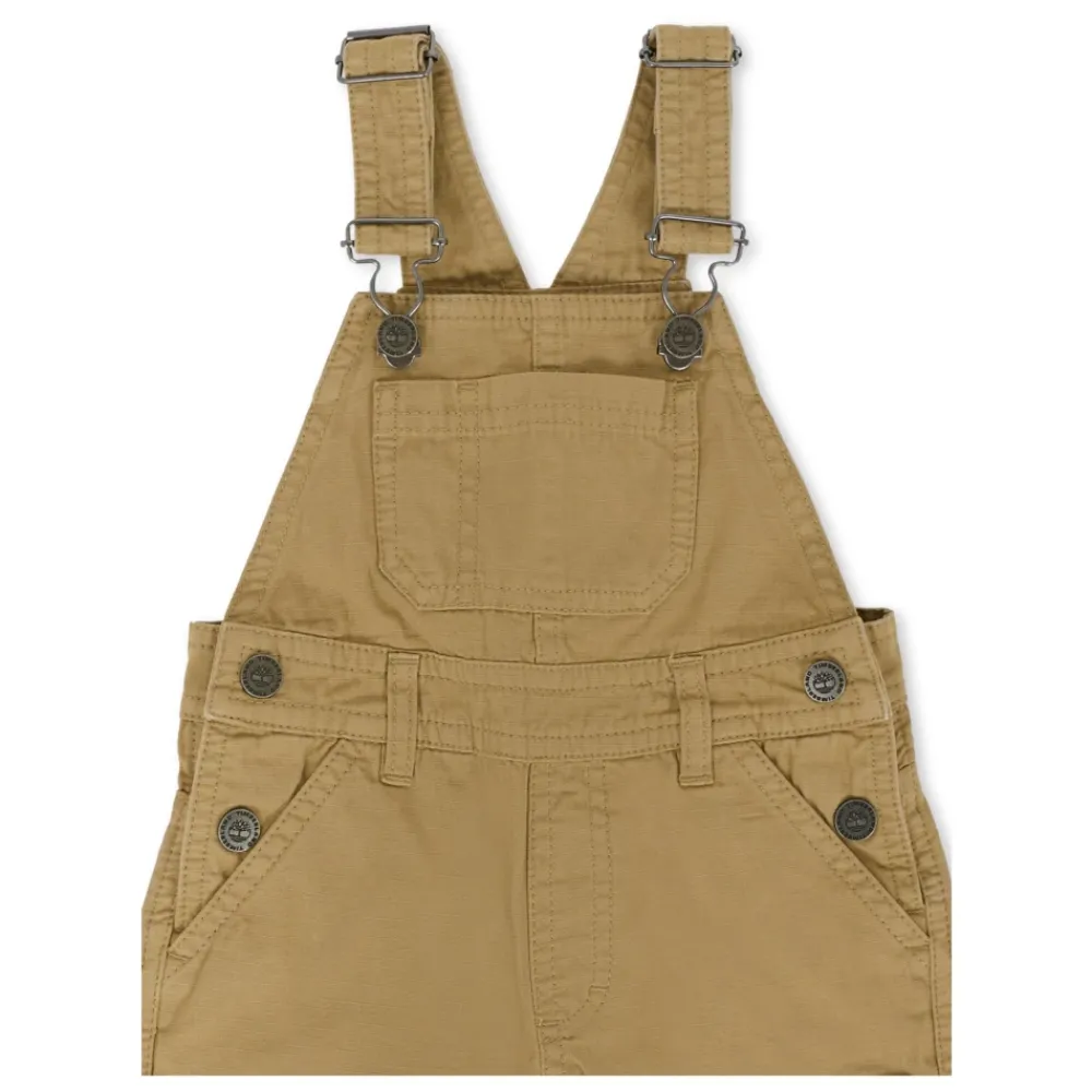 Timberland Jumpsuits^Katoenen Tuinbroek met Verstelbare Bandjes
