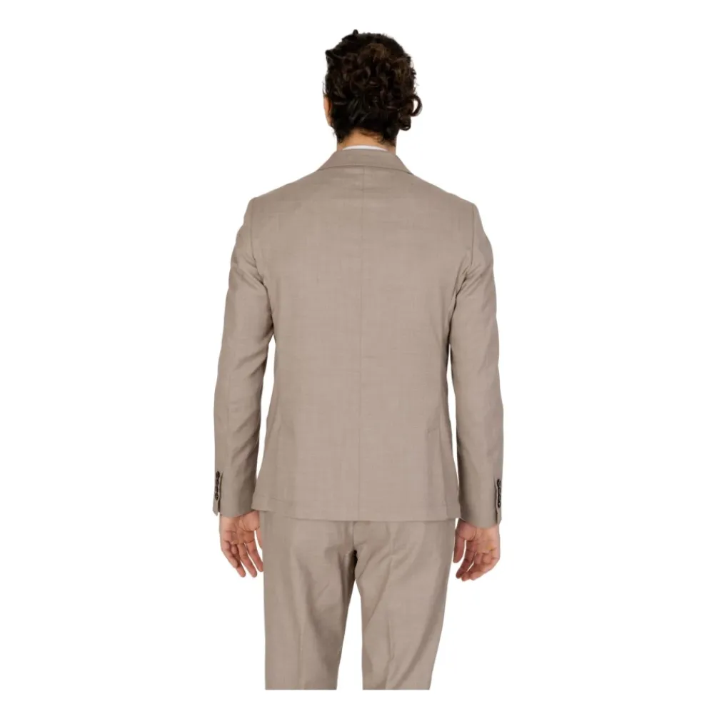 Heren Antony Morato Kostuums^Klassiek Pak met Knoopsluiting