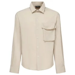 Heren Giuliano Galiano Overhemden^Korte Mouw Knoopshirt