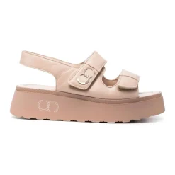 DAMES Casadei Sleehakken^Leren Casual Platte Sandalen