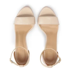 DAMES Kazar leren platform stiletto sandalen