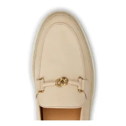 DAMES Tod's Loafers met Gesp en Gouden Afwerkingen