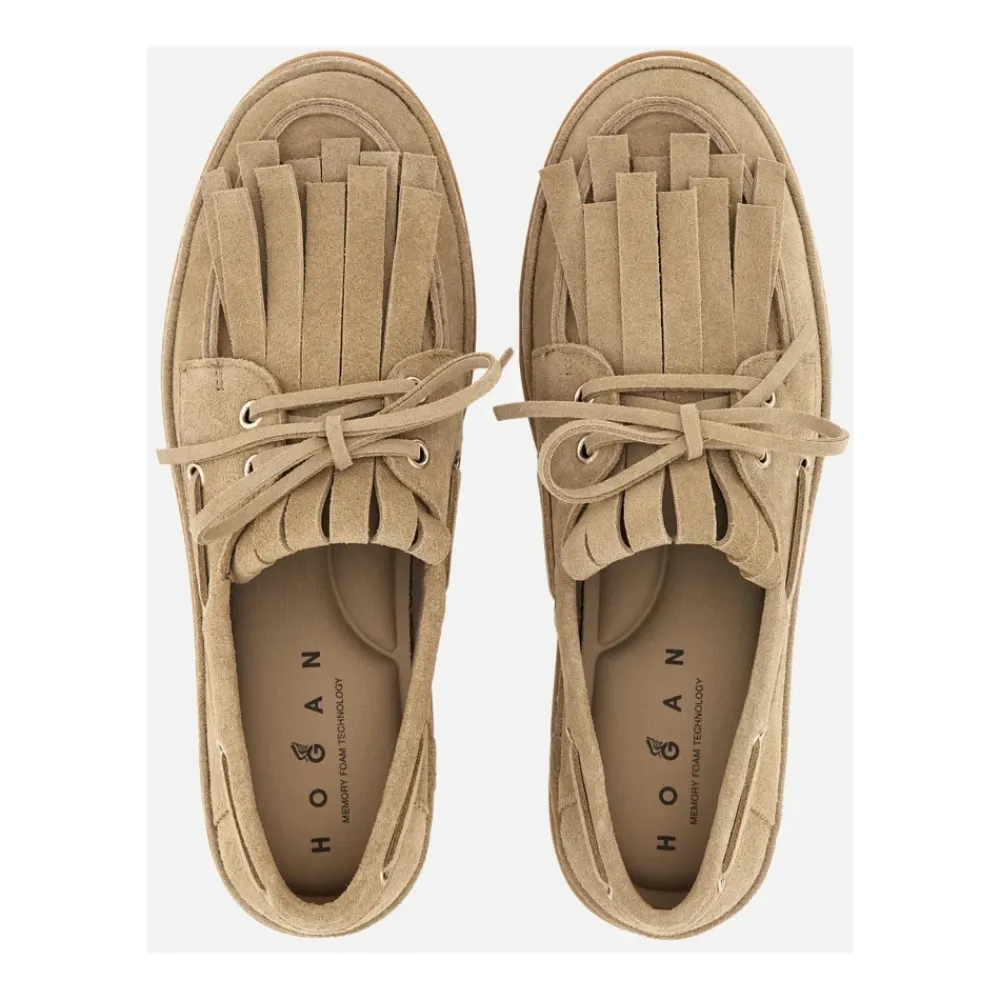 DAMES Hogan Loafers met Omwikkelde Zool