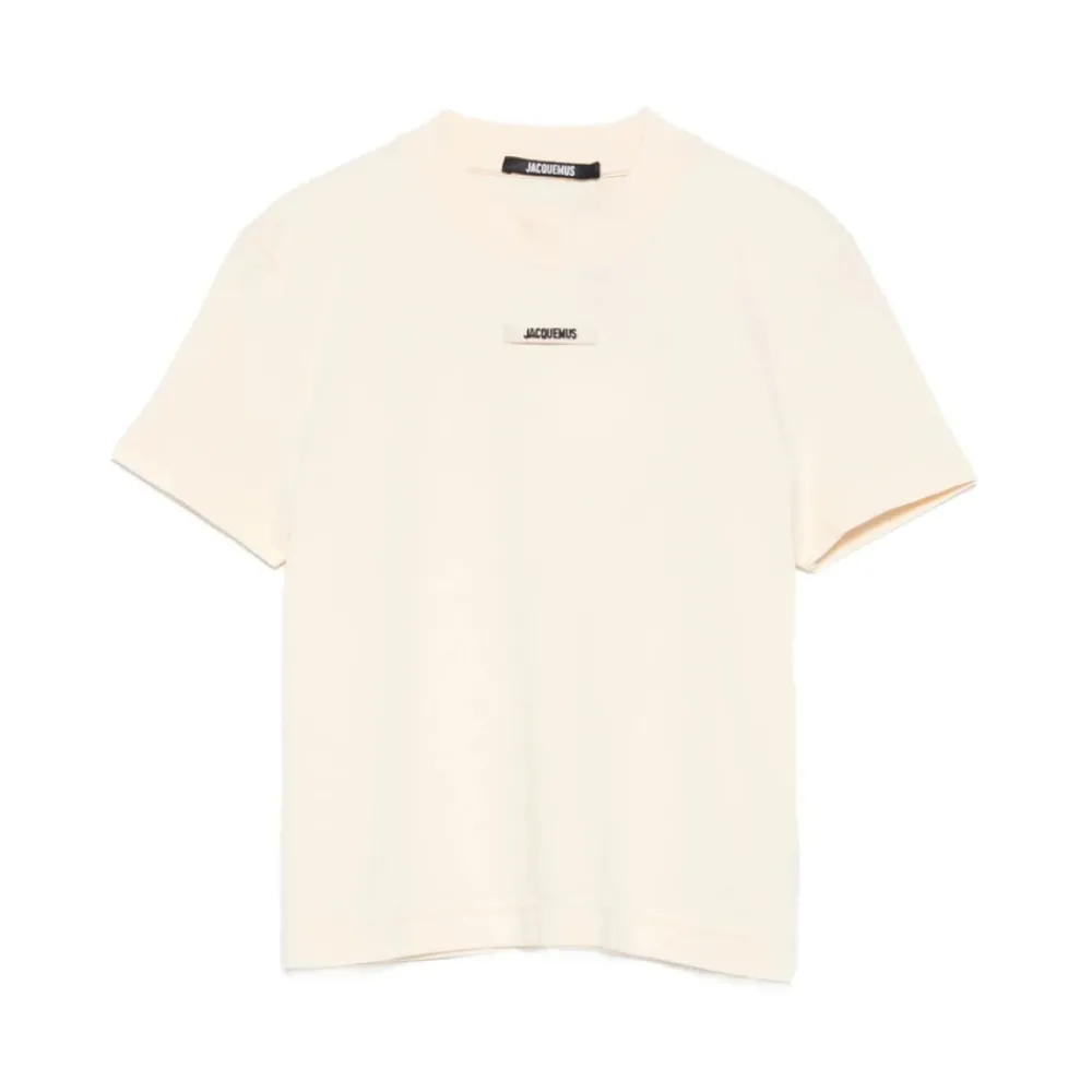 DAMES Jacquemus Logo Crew Neck T-shirt