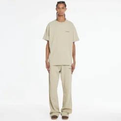 Heren FLÂNEUR Logo Sweatpants Elastische Koord