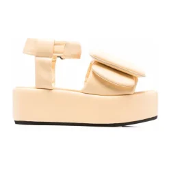 DAMES Boyy Sleehakken^Puffy Platform Sandalen