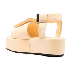 DAMES Boyy Sleehakken^Puffy Platform Sandalen