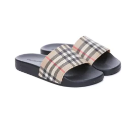 DAMES Burberry Slippers^Sandalen
