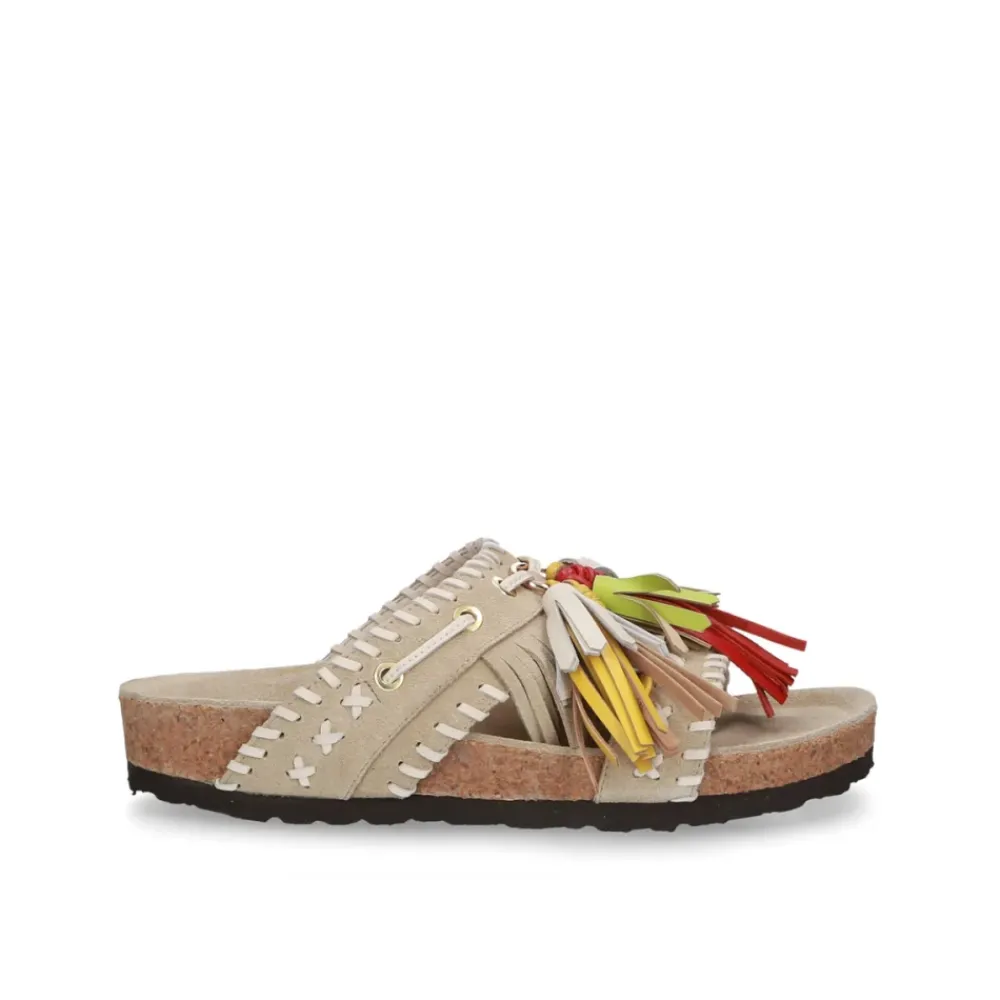 DAMES Elena Iachi Sandalen met Franjes