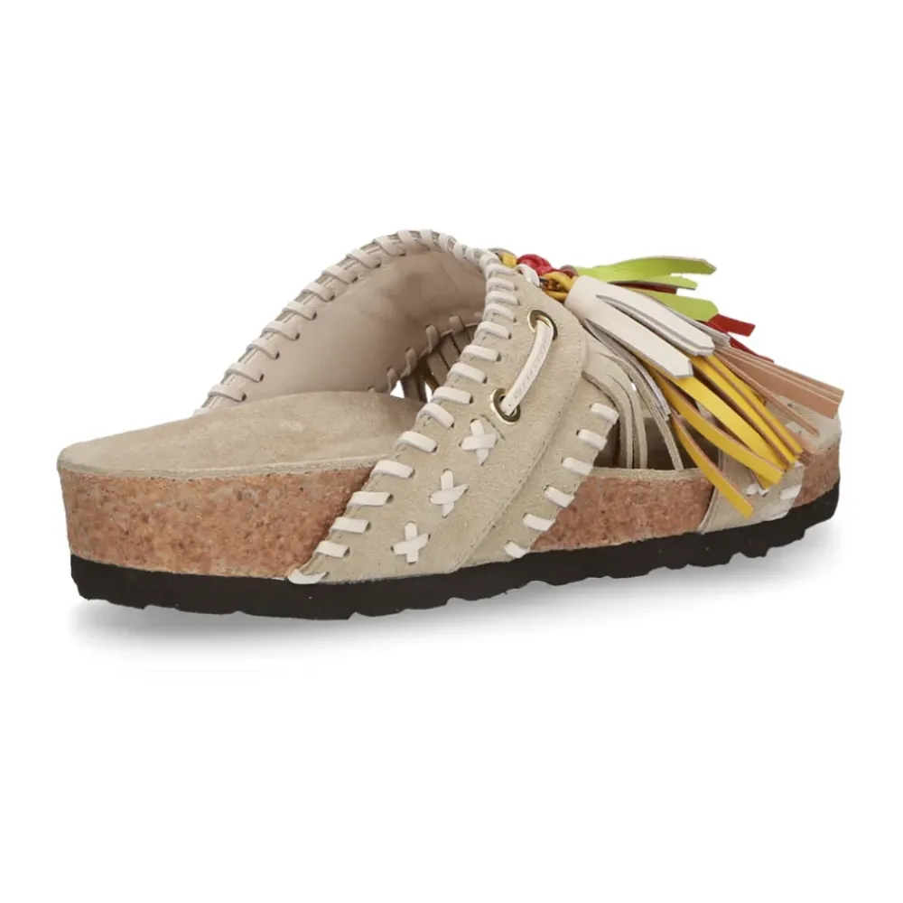 DAMES Elena Iachi Sandalen met Franjes