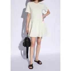 DAMES Moncler Bell Glad Leren Sandalen