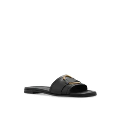 DAMES Moncler Bell Glad Leren Sandalen